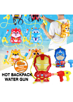 Hot Backpack Water Gun Large Children's Water Gun Toy, G065
